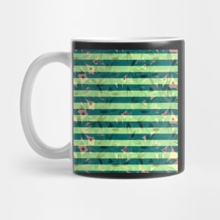 Vegetation a light-green stripes Mug